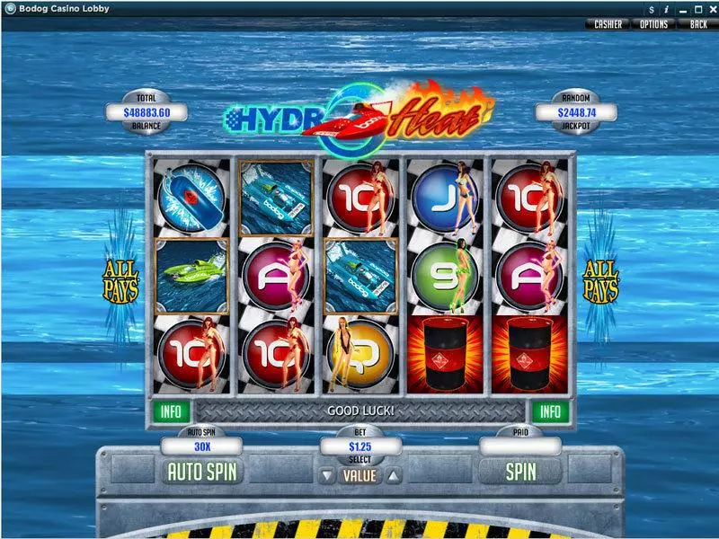 Hydro Heat Free Casino Slot  with, delFree Spins