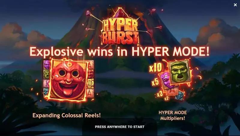 Hyperburst Free Casino Slot  with, delRe-Spin