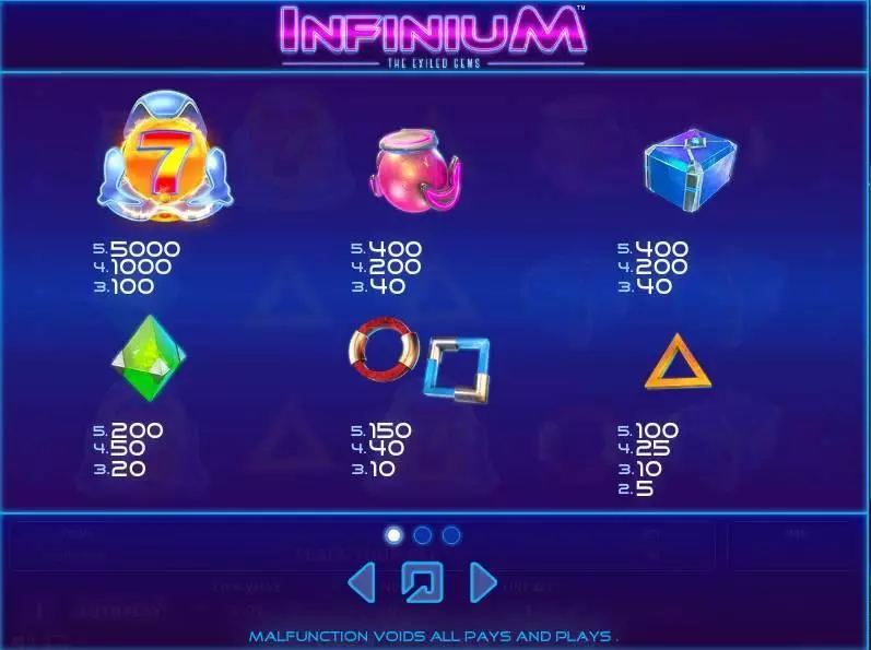 Infinium Free Casino Slot  with, delFree Spins