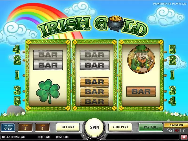 Irish Gold Free Casino Slot 