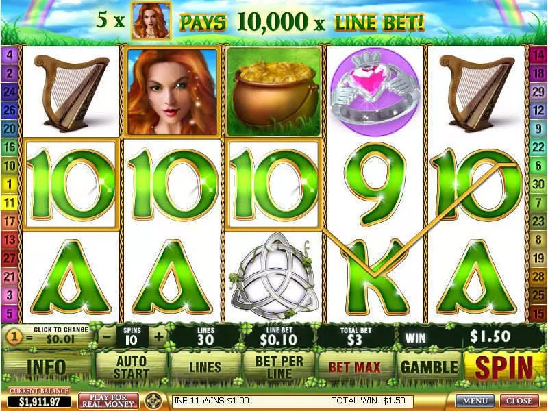 Irish Luck Free Casino Slot  with, delFree Spins