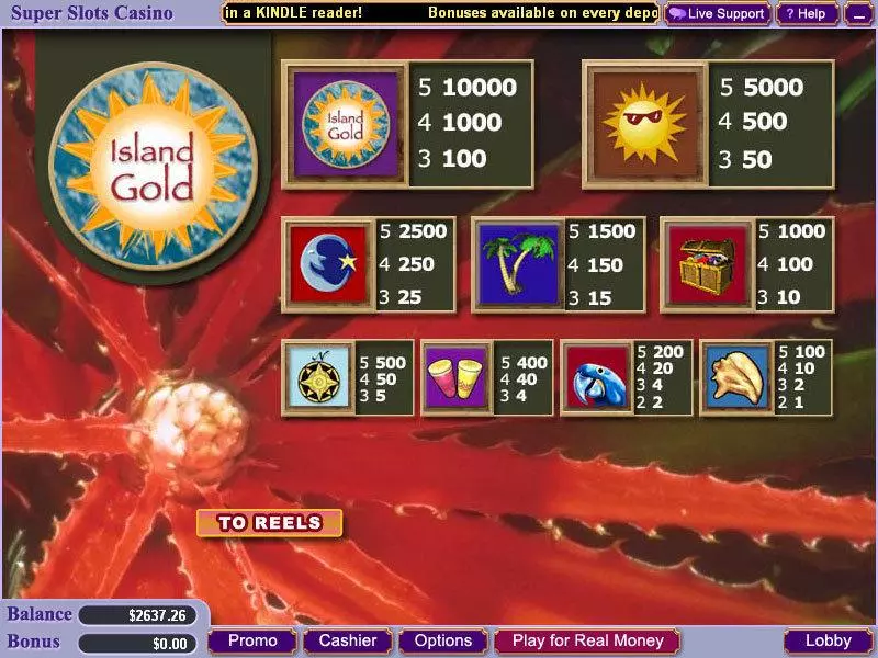 Island Gold Free Casino Slot 