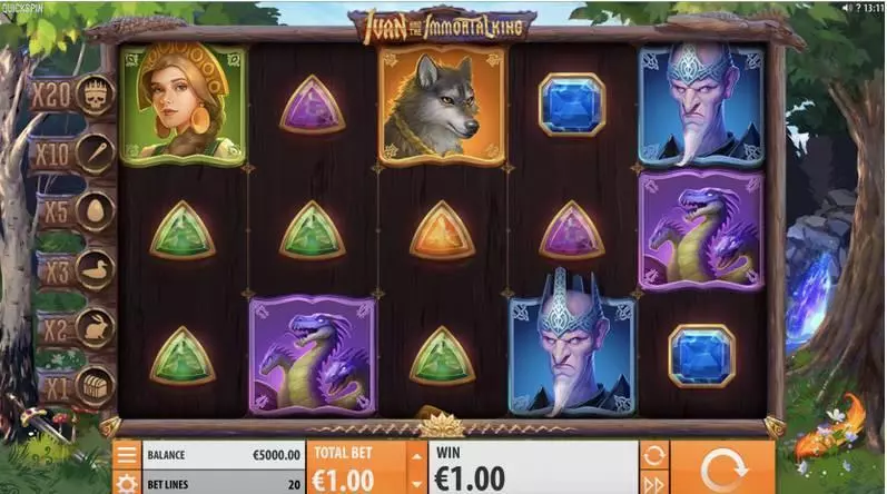 Ivan and the Immortal King  Free Casino Slot 