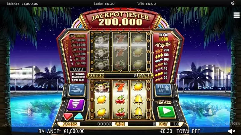 Jackpot Jester 200000  Free Casino Slot 