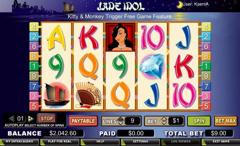 Jade Idol Free Casino Slot  with, delFree Spins
