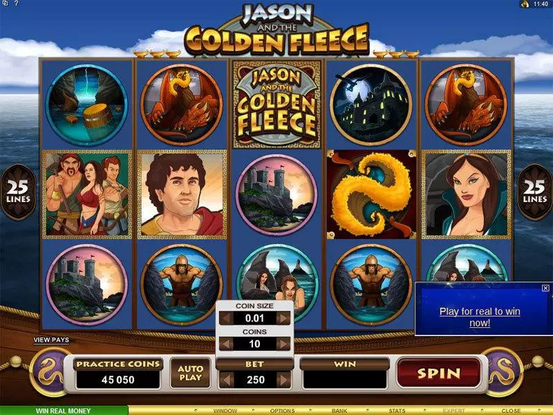 Jason and the Golden Fleece Free Casino Slot  with, delFree Spins