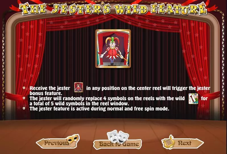 Jester's Wild Free Casino Slot  with, delFree Spins