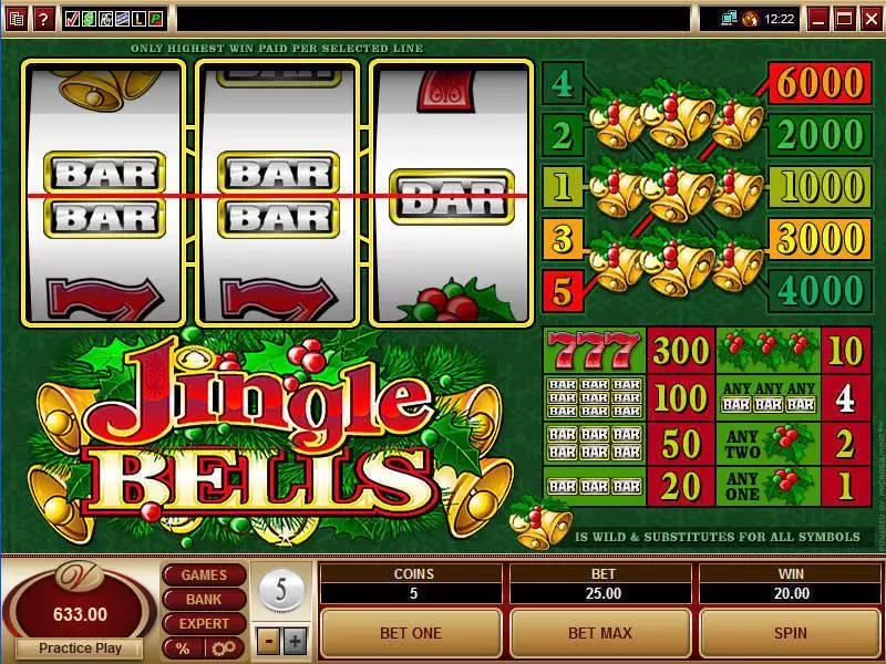 Jingle Bells Free Casino Slot 