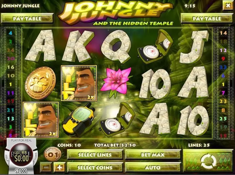 Johnny Jungle Free Casino Slot  with, delFree Spins