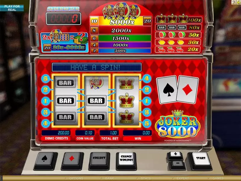 Joker 8000 Free Casino Slot 