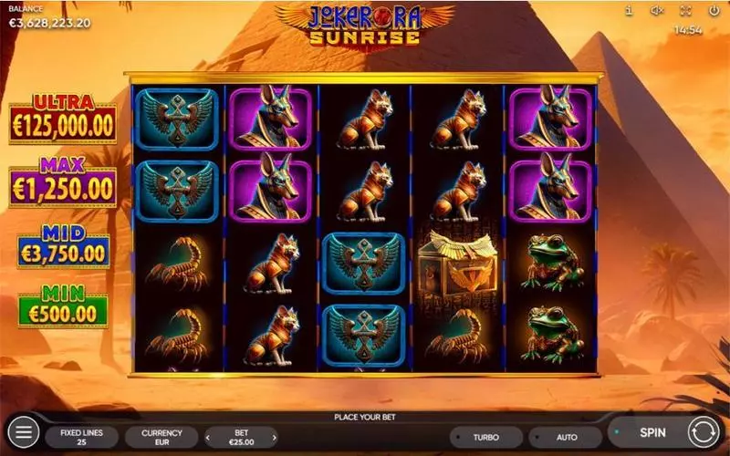 Joker Ra - Sunrise Free Casino Slot  with, delFree Spins