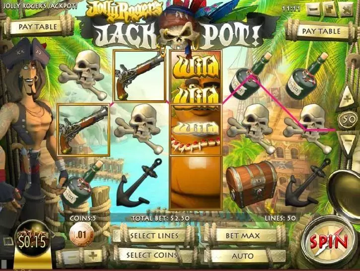 Jolly Roger Jackpot Free Casino Slot  with, delPick a Box