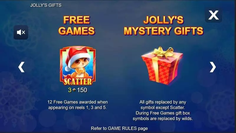 Jolly's Gifts  Free Casino Slot  with, delFree Spins