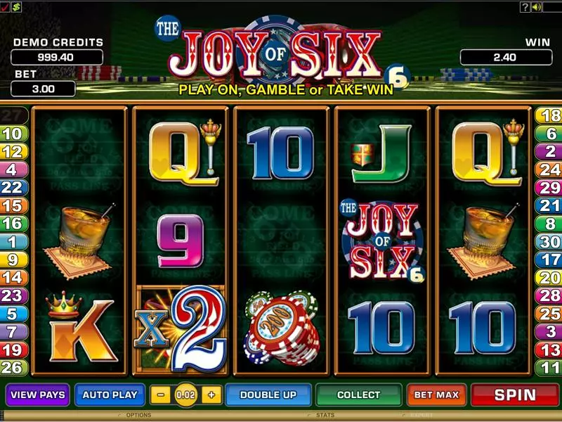Joy of Six Free Casino Slot  with, delFree Spins