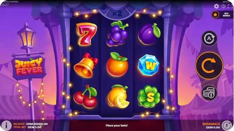 Juicy Fever Free Casino Slot  with, delFree Spins