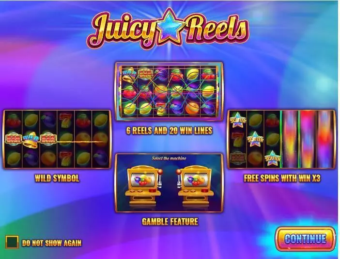 Juicy Reels Free Casino Slot  with, delFree Spins