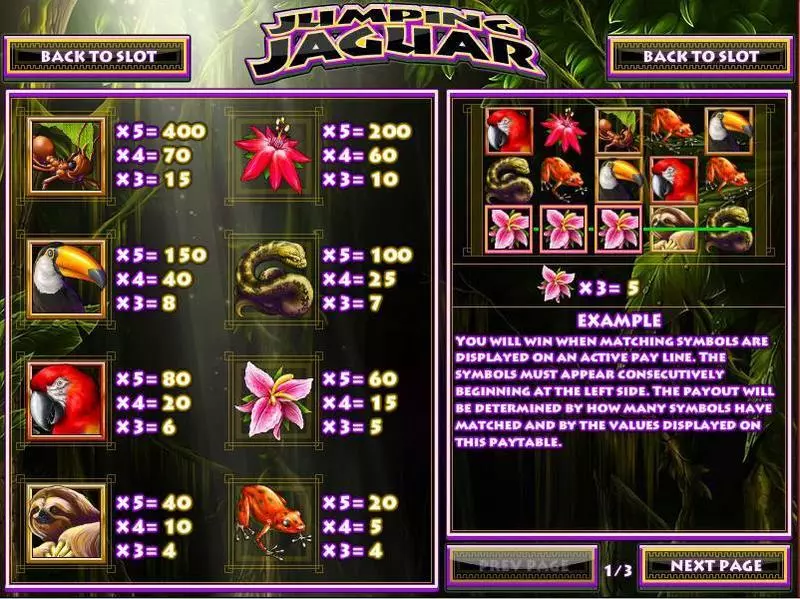 Jumping Jaguar Free Casino Slot  with, delFree Spins