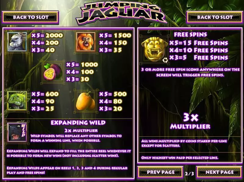 Jumping Jaguar Free Casino Slot  with, delFree Spins
