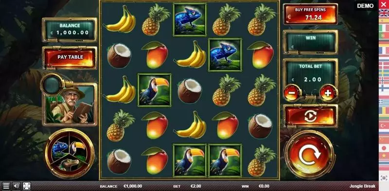 Jungle Break Free Casino Slot  with, delFree Spins