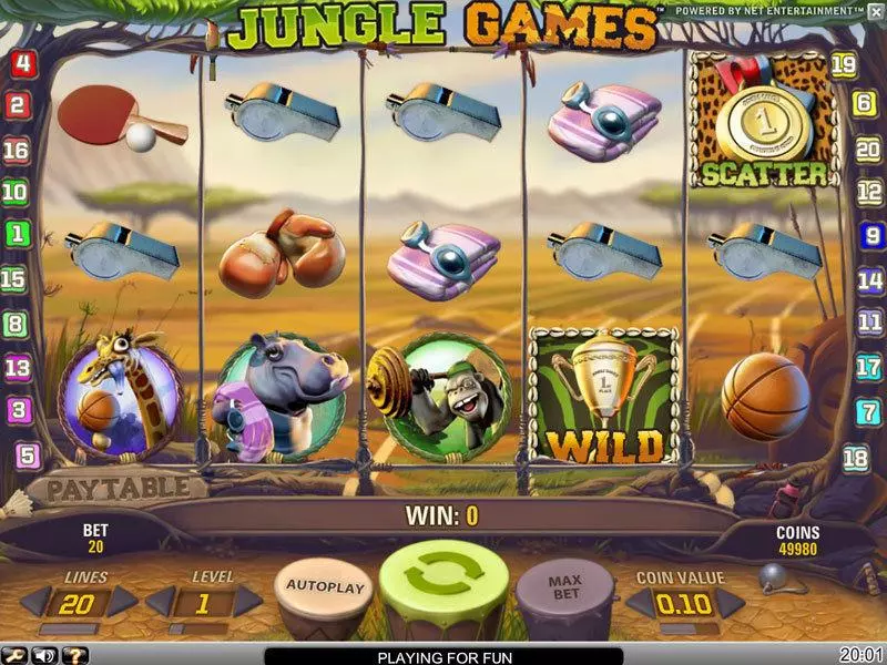 Jungle Games Free Casino Slot  with, delFree Spins