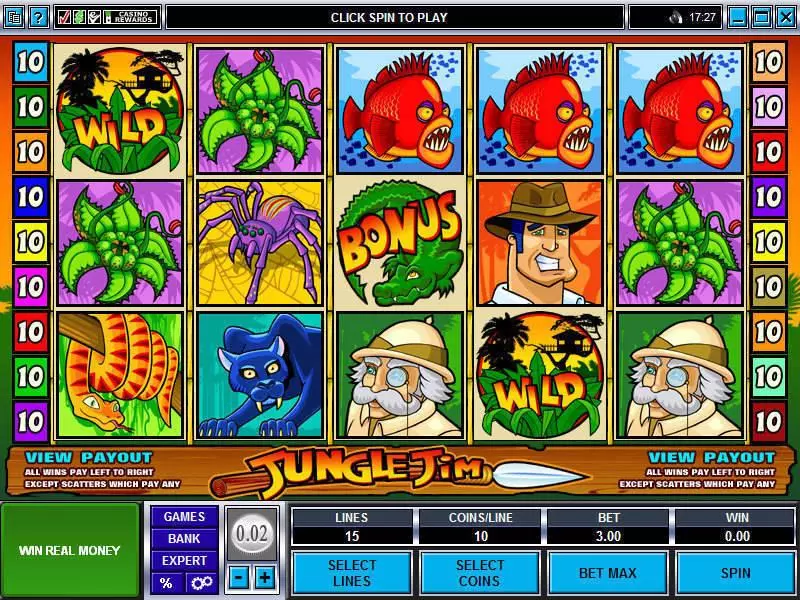 Jungle Jim Free Casino Slot  with, delFree Spins