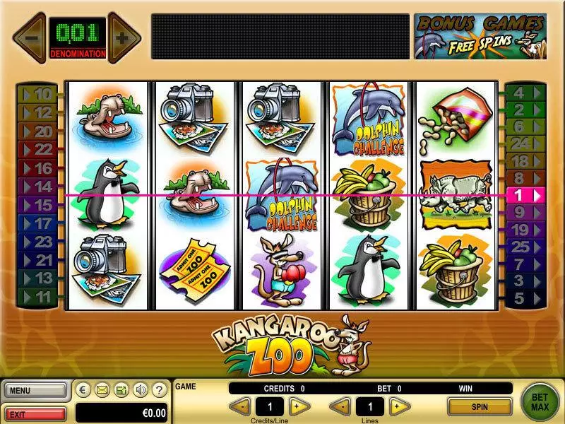 Kangaroo Zoo Free Casino Slot  with, delFree Spins