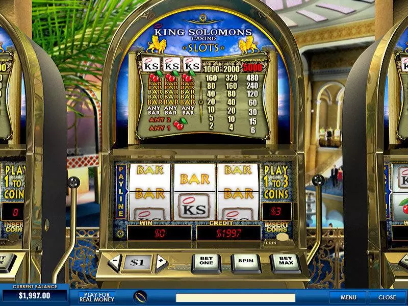 King Solomons Free Casino Slot 