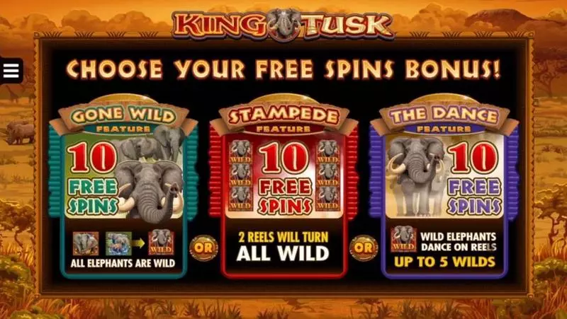 King Tusk Free Casino Slot  with, delFree Spins