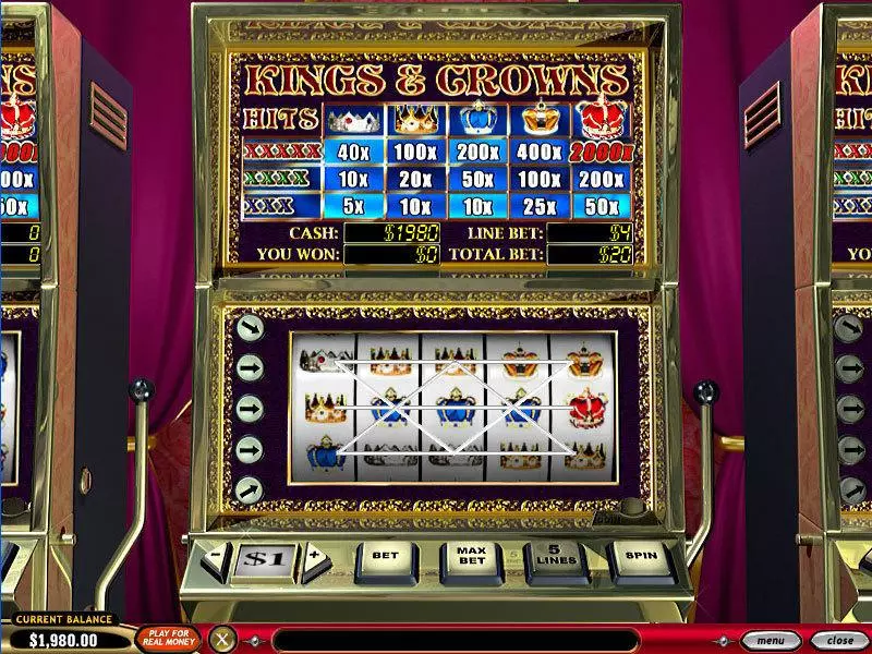 Kings and Crowns Free Casino Slot 
