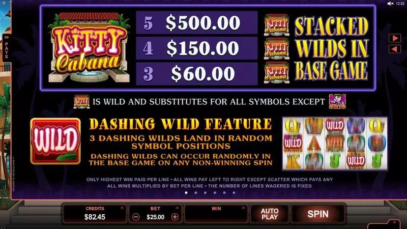 Kitty Cabana Free Casino Slot  with, delFree Spins