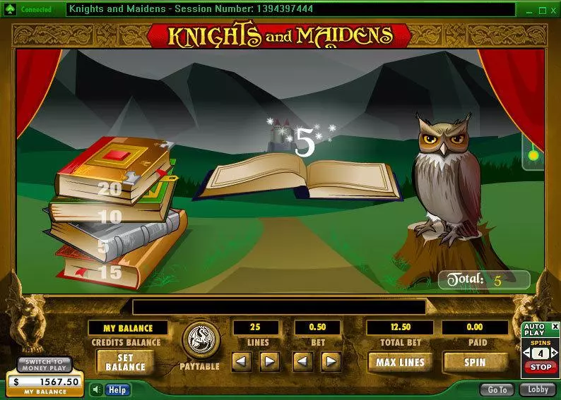Knights and Maidens Free Casino Slot  with, delFree Spins