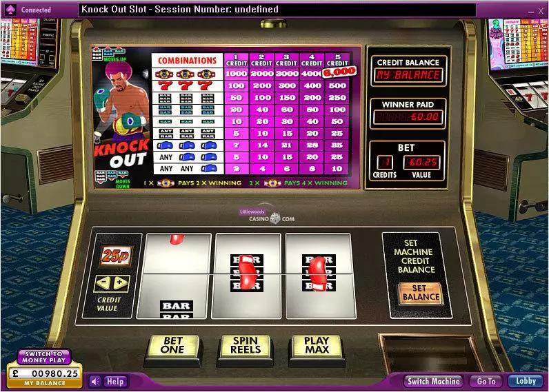 KnockOut Free Casino Slot 