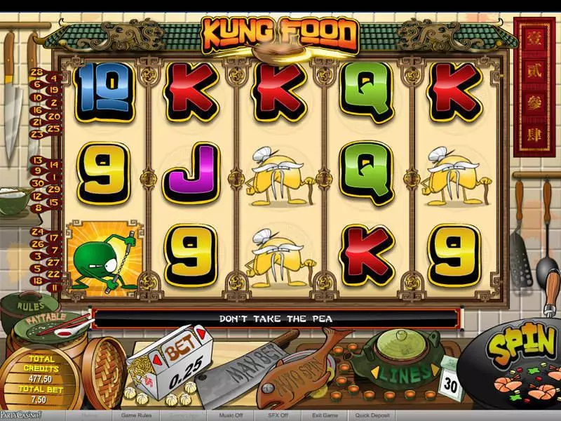 Kung Food Free Casino Slot  with, delSecond Screen Game