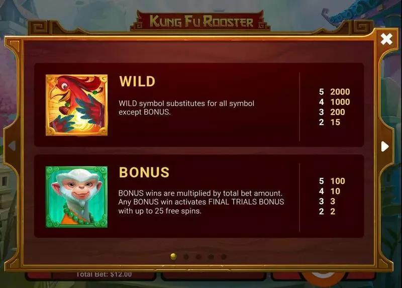 Kung Fu Rooster Free Casino Slot  with, delFree Spins