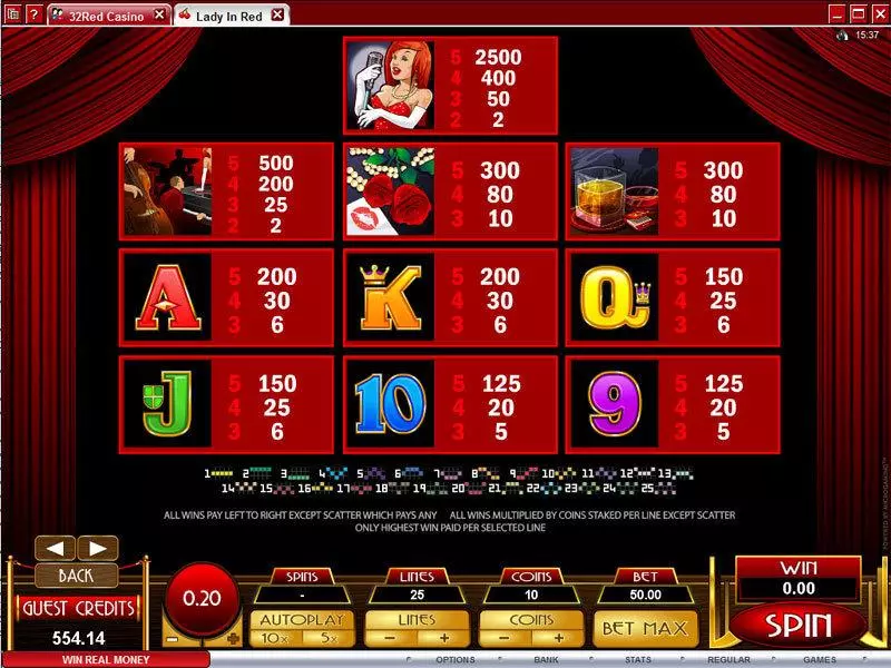 Lady in Red Free Casino Slot  with, delFree Spins
