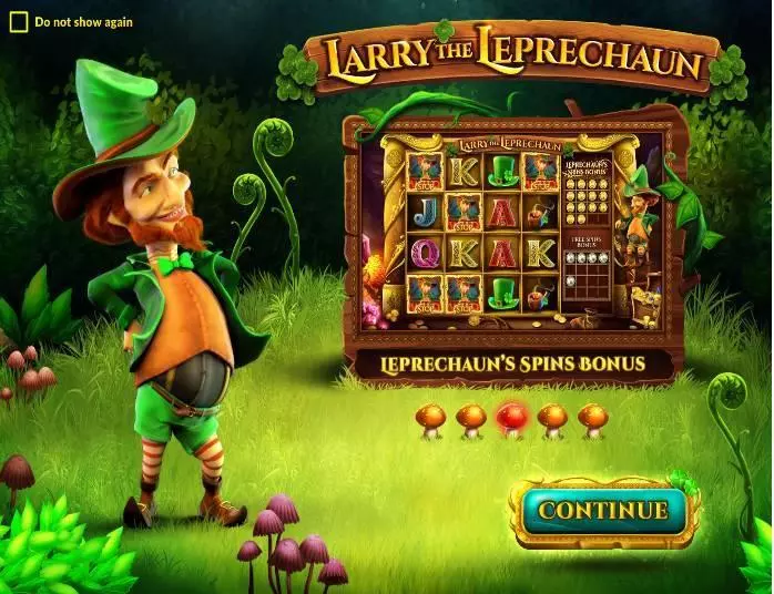 Larry the Leprechaun Free Casino Slot  with, delFree Spins