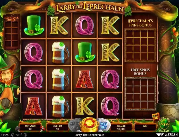 Larry the Leprechaun Free Casino Slot  with, delFree Spins