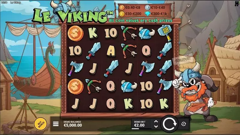Le Viking Free Casino Slot  with, delRe-Spin