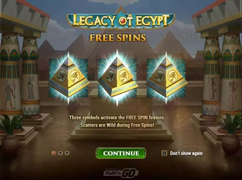 Legacy of Egypt Free Casino Slot  with, delFree Spins