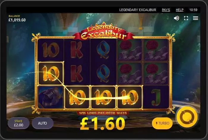 Legendary Excalibur Free Casino Slot  with, delRe-Spin