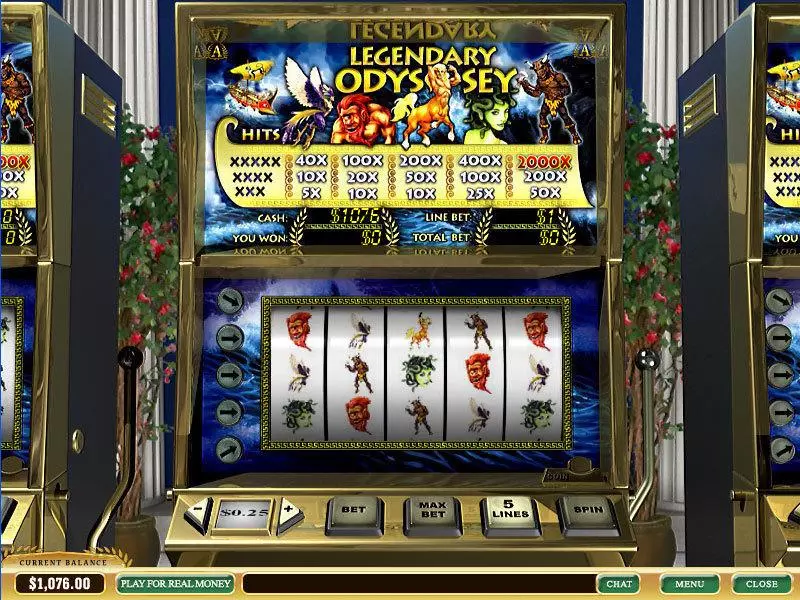Legendary Odyssey Free Casino Slot 