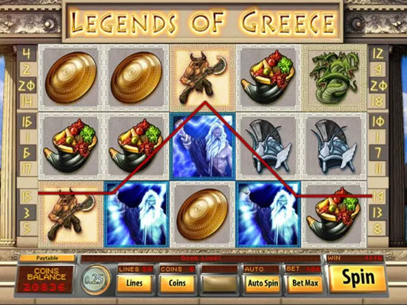 Legends of Greece Free Casino Slot  with, delFree Spins