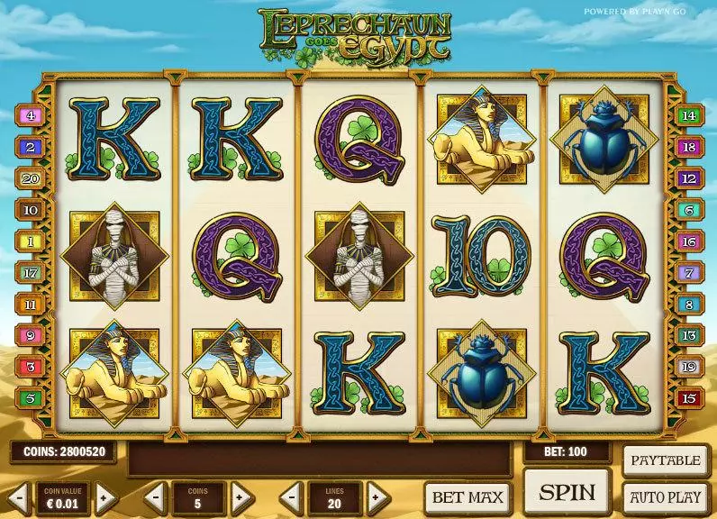 Leprechaun goes Egypt Free Casino Slot  with, delOn Reel Game