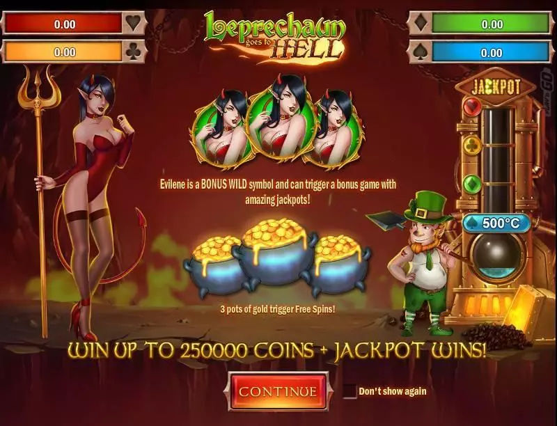 Leprechaun goes to Hell Free Casino Slot  with, delAccumulated Bonus