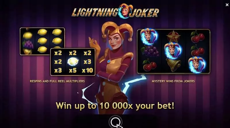 Lightning Joker Free Casino Slot 
