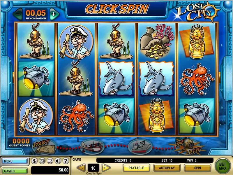 Lost City Free Casino Slot  with, delFree Spins
