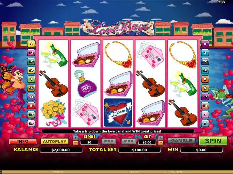 Love Bugs Free Casino Slot  with, delFree Spins