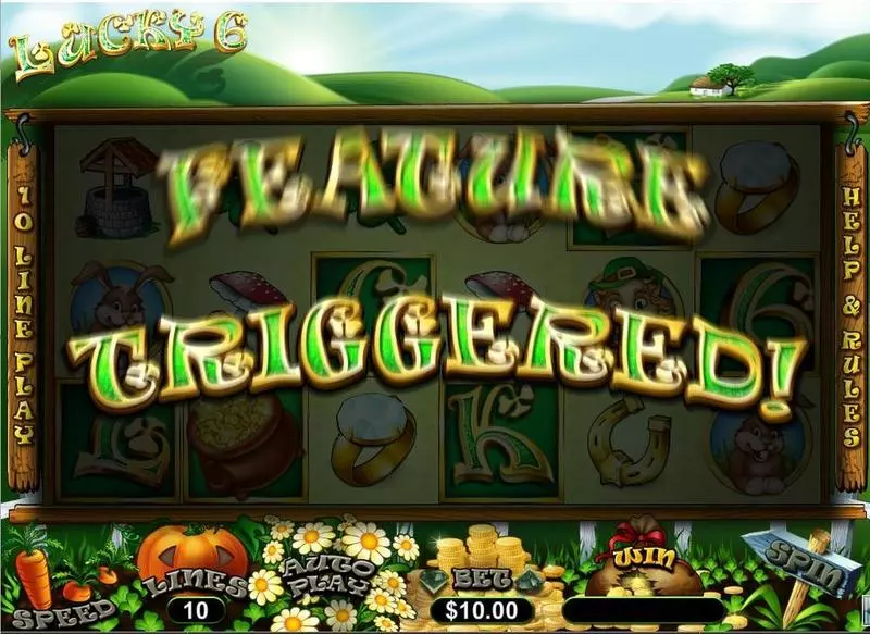 Lucky 6 Free Casino Slot  with, delFree Spins