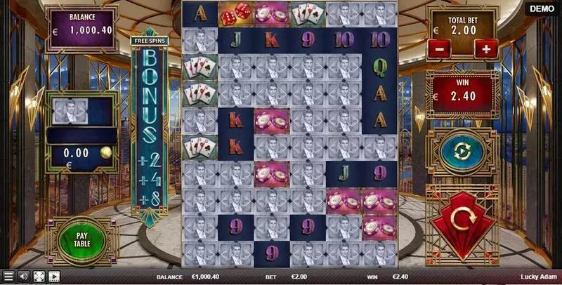 Lucky Adam Free Casino Slot  with, delMultipliers