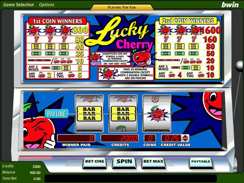 Lucky Cherry Free Casino Slot 